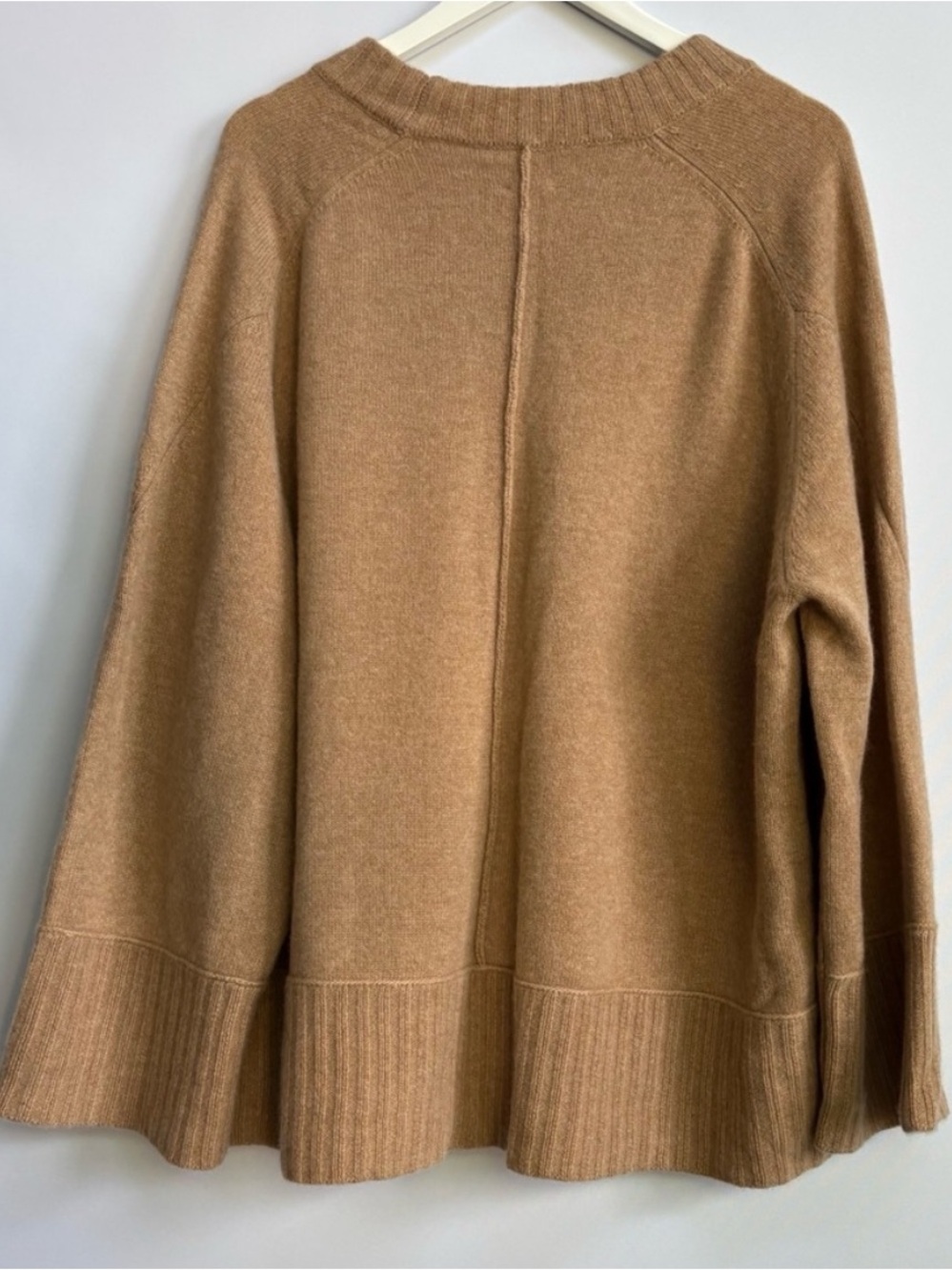 NWT Anthropologie The Chandler Cashmere Crew-Neck Relaxed Pullover Sweater XL - Picture 11 of 13